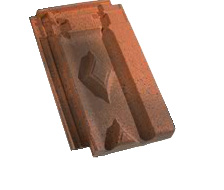 tuile losangée rouge flammé.jpg