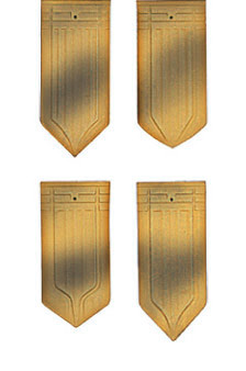 tuile plates pointue jaune flammé.jpg