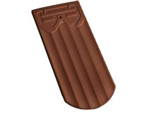 Tuile plate arrondie brun.jpg